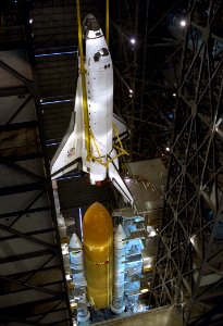 STS-79 Destacking In VAB