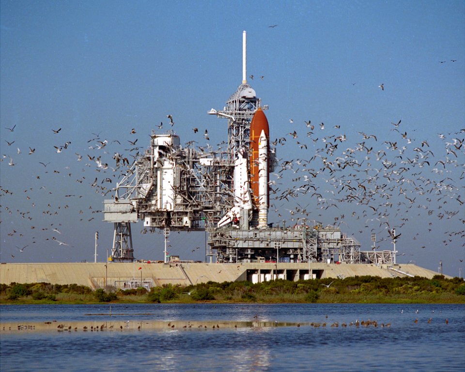 STS-27 Rollout