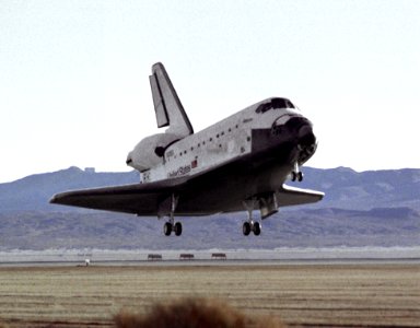 STS-66 Atlantis Landing Approach photo