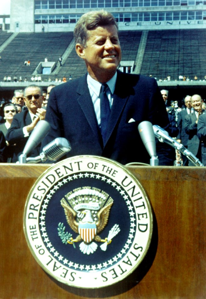 Kennedy At Rice University