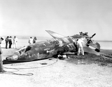 X-15 Crash At Mud Lake Nevada