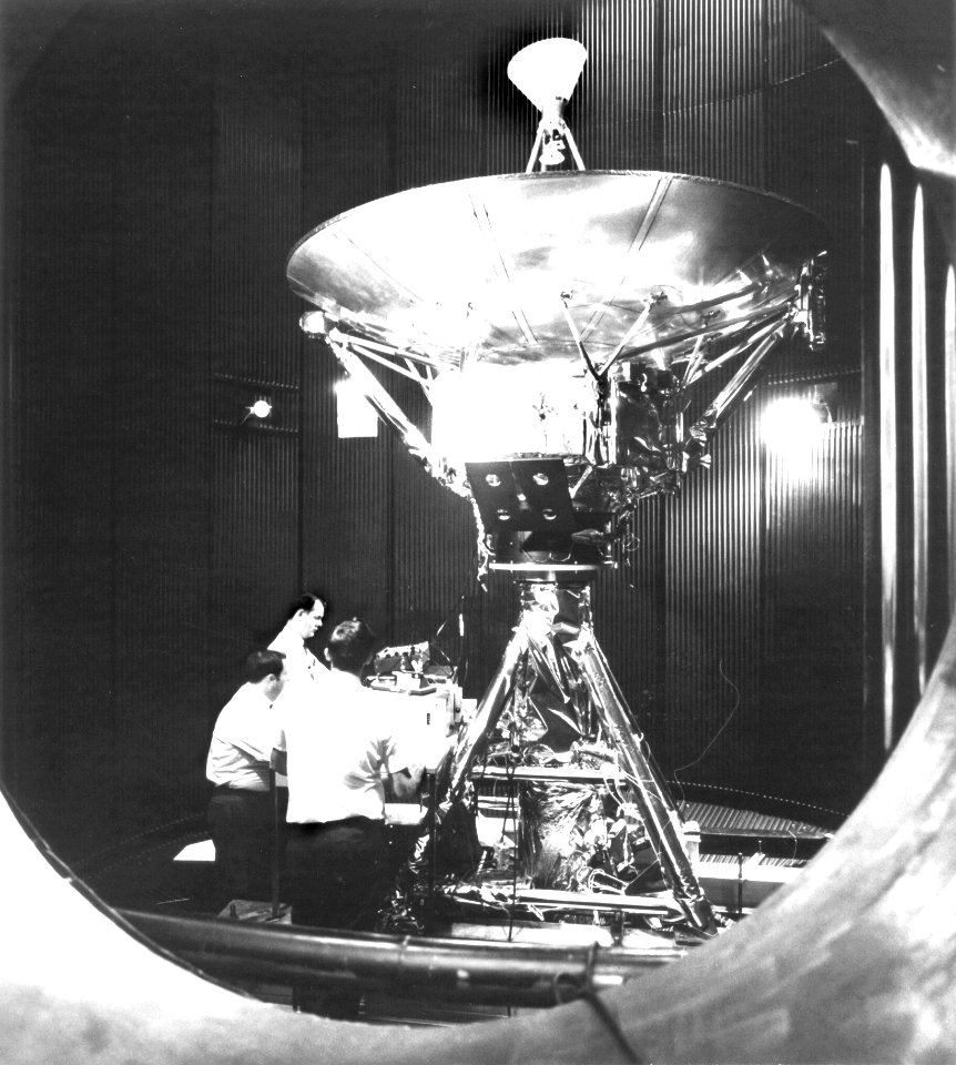 Testing Pioneer 10 Spacecraft