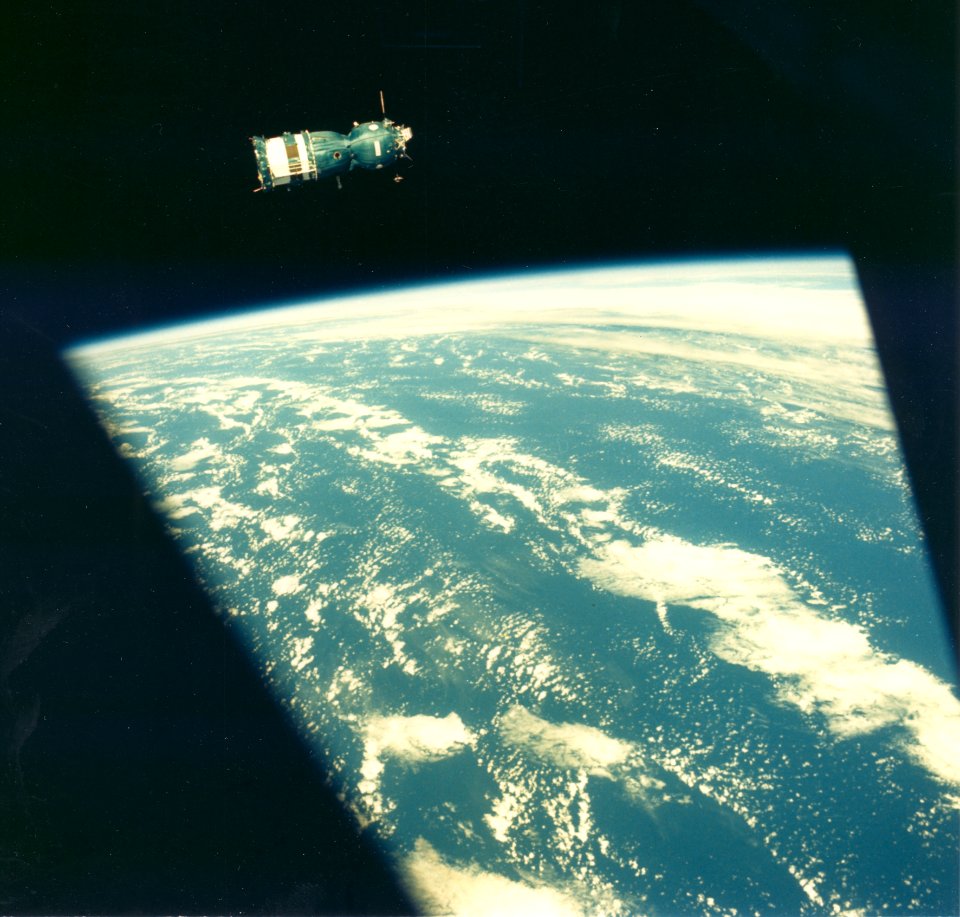 Soyuz Spacecraft In Orbit