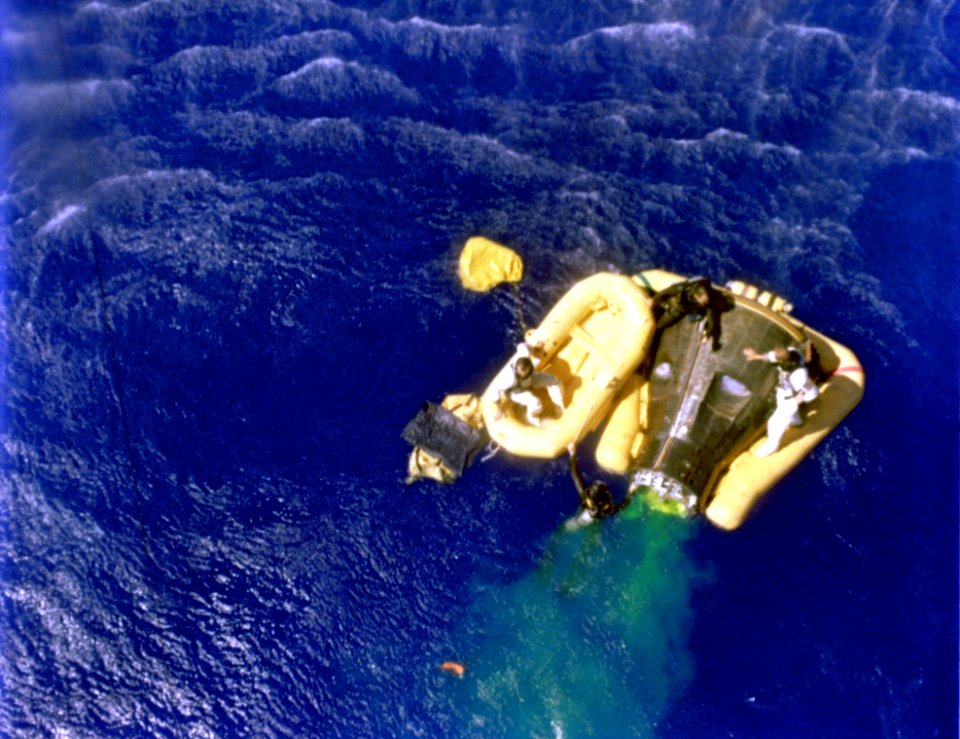 Cooper And Conrad Await Recovery Helicopter