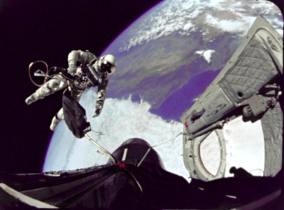 White Floats Out The Open Hatch