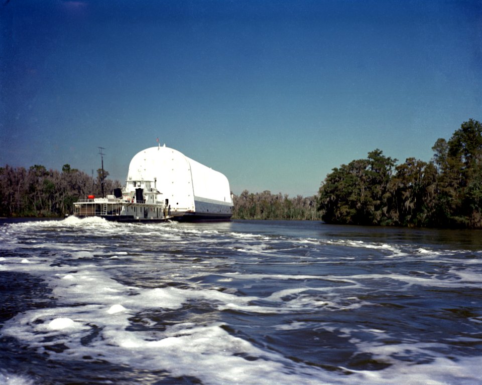 Rocket Barge On The Pearl River
