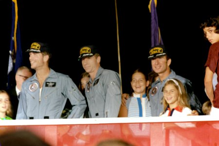 Apollo 15 Crew And Family Members photo