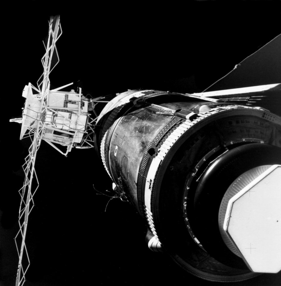 Skylab Station Damage As Seen By The First Crew