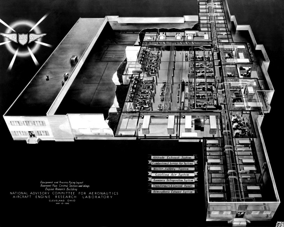 Engine Research Building Wind Tunnels