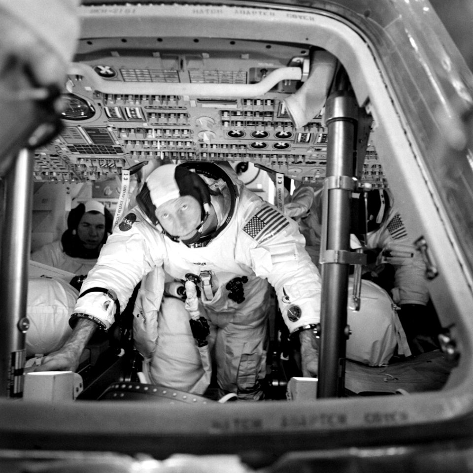 Astronaut Al Worden - In Training