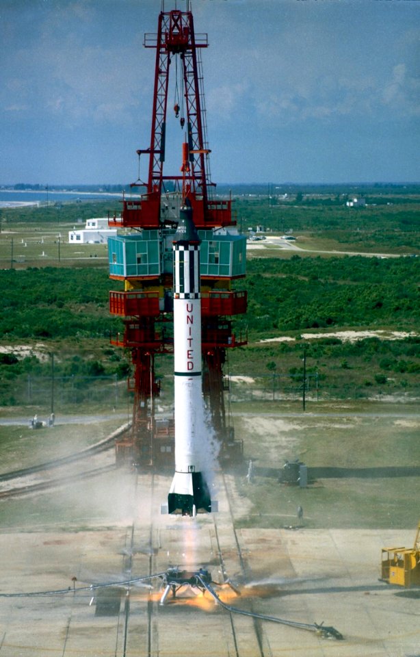 The Launch Of Mercury-Redstone