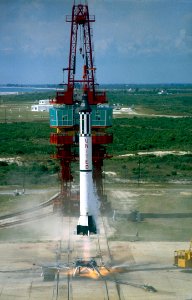 The Launch Of Mercury-Redstone