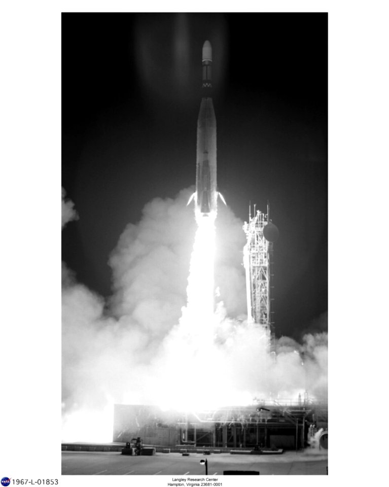 Apollo Project - Liftoff Of Lunar Orbiter III