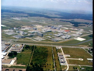 Aerial View Of Construction Progress At The Manned Spaceflight Center