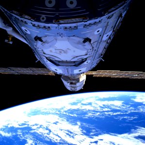 Unity-Zarya Meet On Orbit