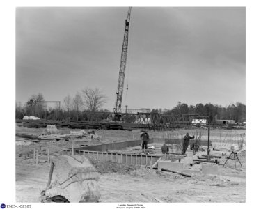 Construction Of The Lunar Landing Research Facility