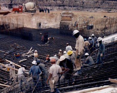 Test Stand Construction photo