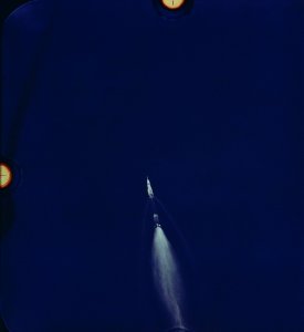 Early Moments Of The Apollo 11 Launch