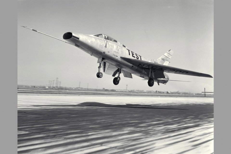 F-100A Super Sabre Airplane
