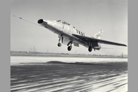 F-100A Super Sabre Airplane