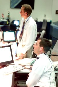 Mission Control - STS-111 Docking