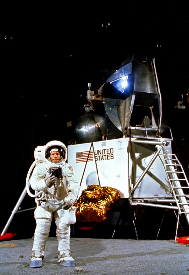 Neil Armstrong Lunar Surface Training