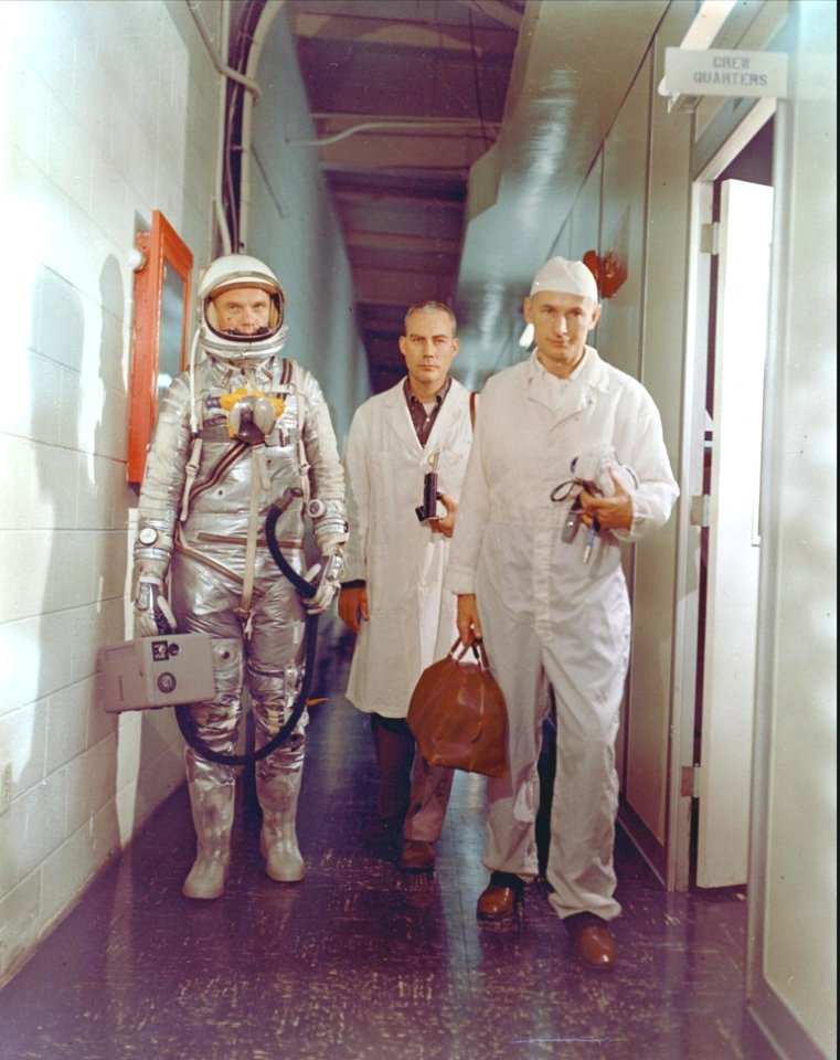 John Glenn Mercury -- Heads To The Launch Pad