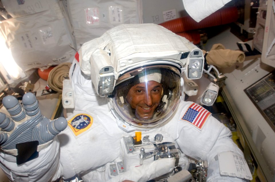 Extravehicular Mobility Unit (EMU) Preparations For STS-119 Extravehicular Activity (EVA) 2