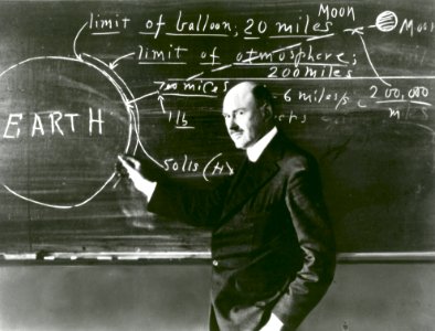 Dr Robert Goddard At Clark University