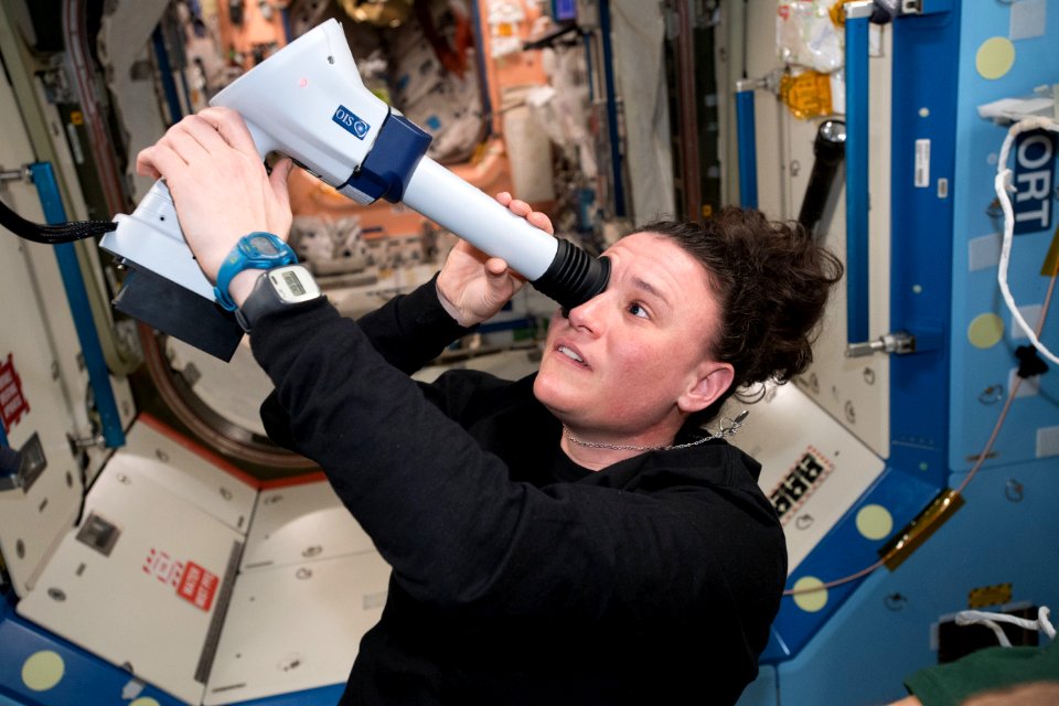Astronaut Serena Auñn-Chancellor On ISS
