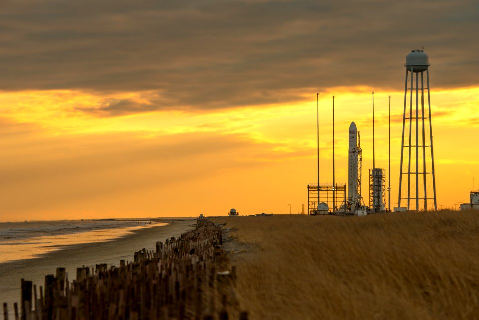 Antares Rocket Preparation