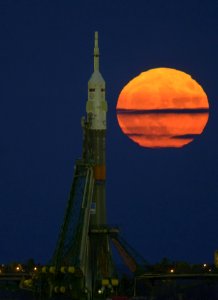 Expedition 50 Supermoon photo