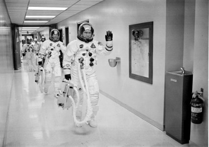 Apollo 8 Crew Heads To The Pad