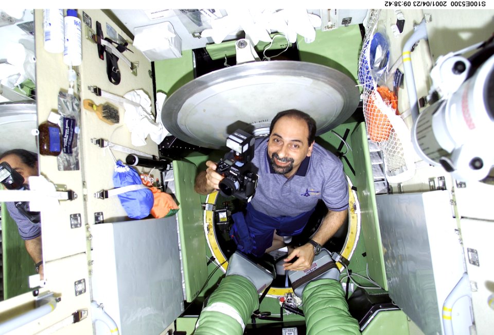 ESA Astronaut Umberto Guidoni On ISS