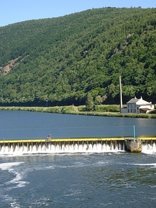 River water dam photo