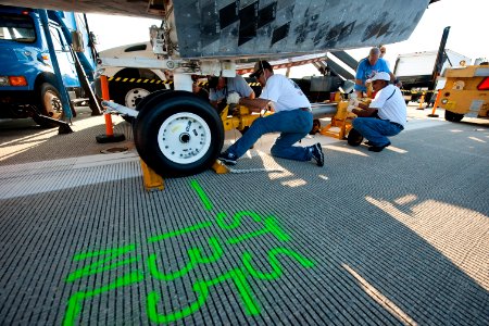 STS-135 Atlantis Landing