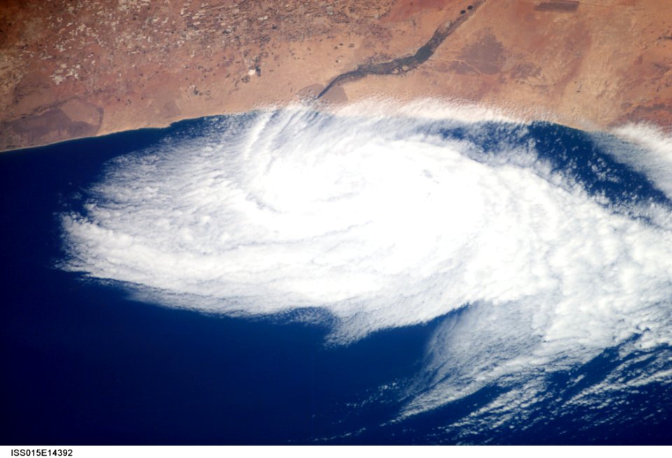 Low Pressure System Near Morocco