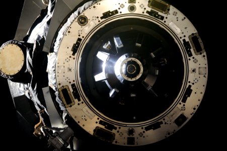 Progress M-21M Undock Closeup
