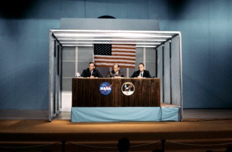 Apollo 11 Press Conference photo