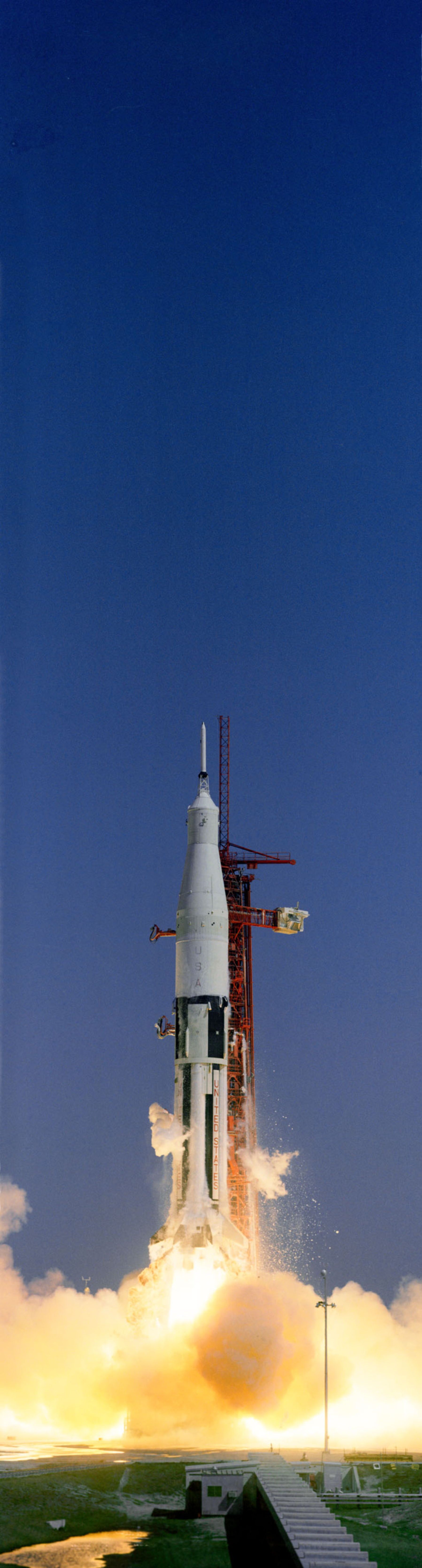 Apollo-Saturn 201 Launch