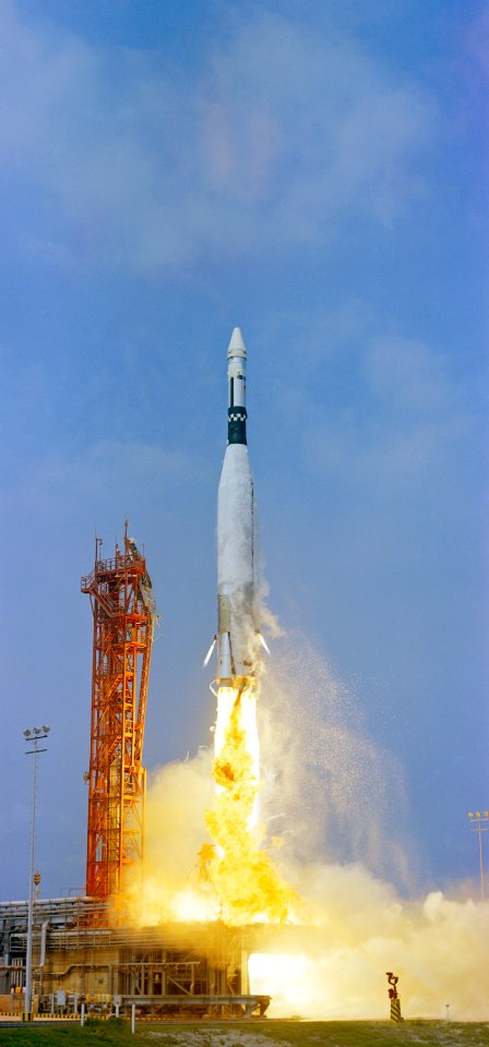 Agena Target Vehicle Launch