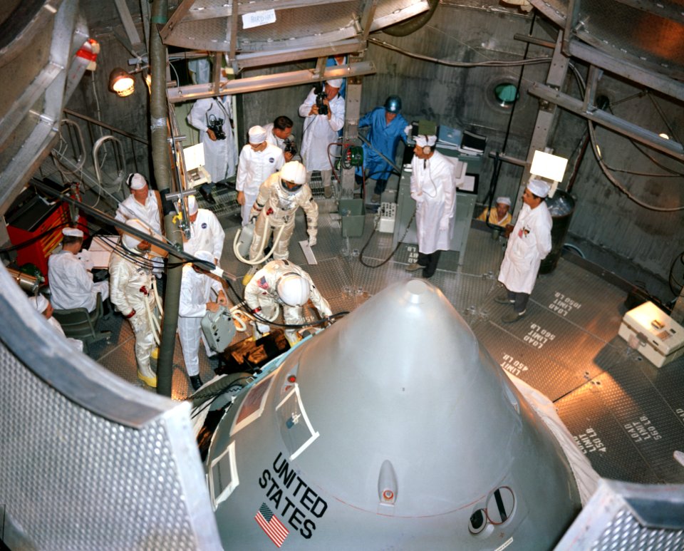 Apollo 1 Altitude Chamber Test