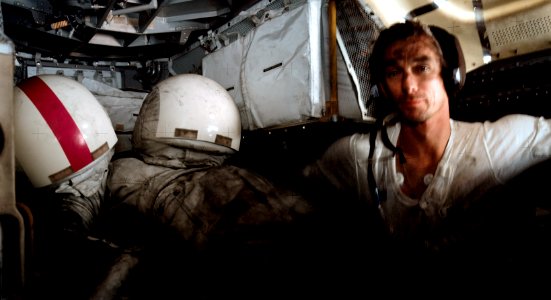 Gene Cernan After Walking On The Moon