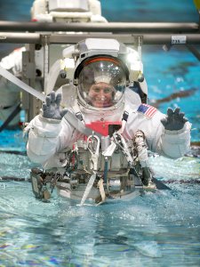 Serena Aunon-Chancellor Spacewalk Training