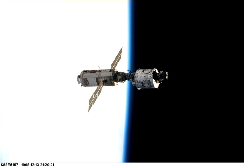 STS-88 ISS Assembly