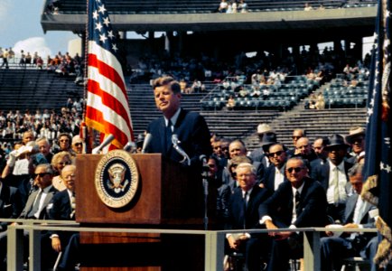 President Kennedy - We Choose To Go To The Moon
