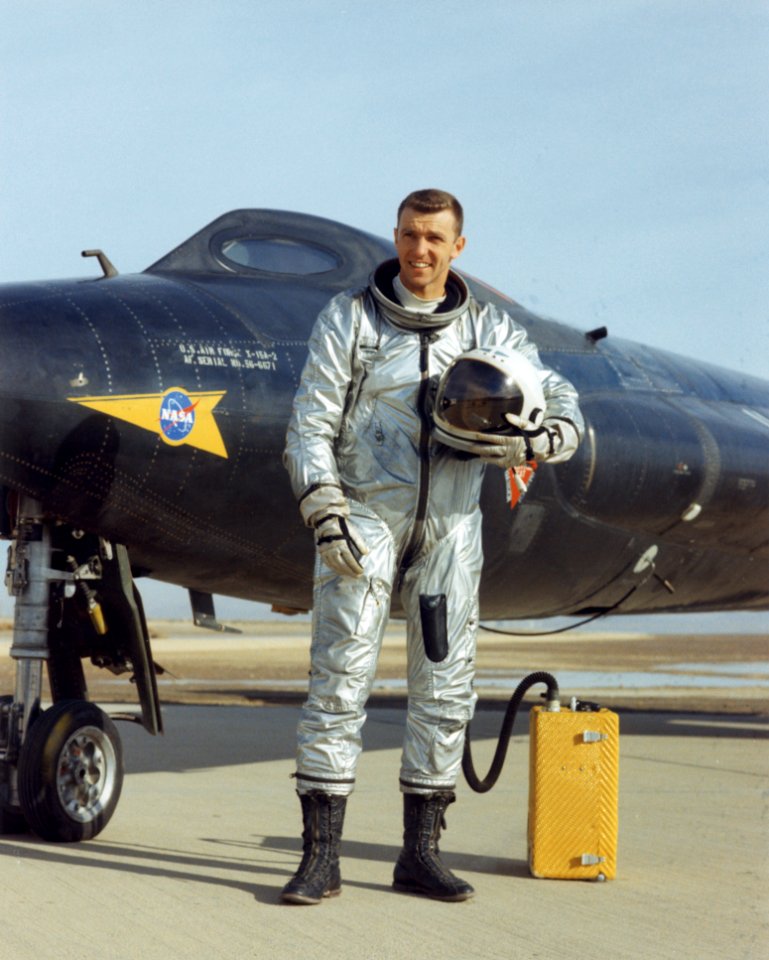 Joe Engle With X-15A-2