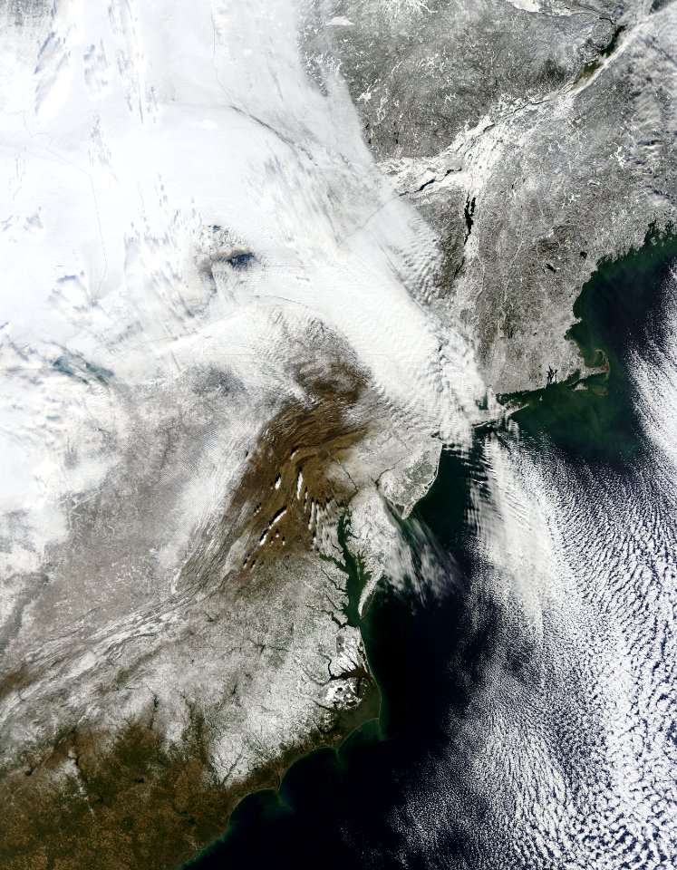 The East Coast Under Snow