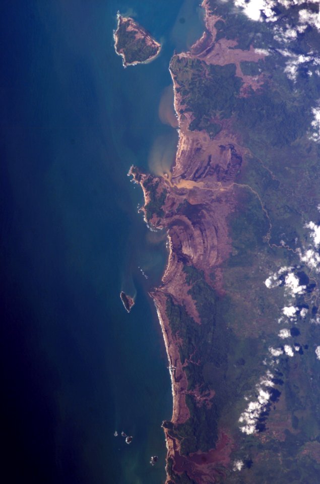 2004 Sumatra Tsunami Damage Seen From ISS