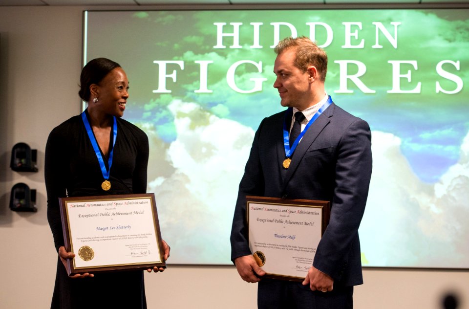 Hidden Figures Author And Director Receive Award